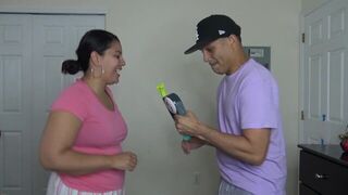 BOP IT CHALLENGE LOSER GETS A TOTAL PANTSING - porn video