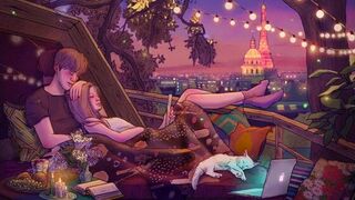 asmr girlfriend cuddling roleplay - porn video