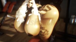 Peaches Fucks Gymnast - porn video