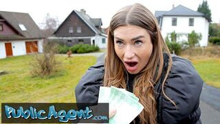 Public Agent Hot wife loves a much bigger cock than shes used to - porn video