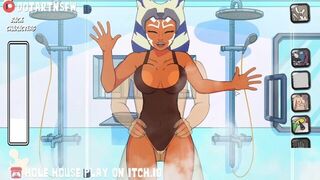 Hole House Shower Creampie Against The Glass Compilation - porn video